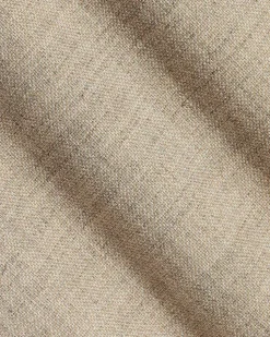 Beige Tapered-Leg High-Rise Pant
