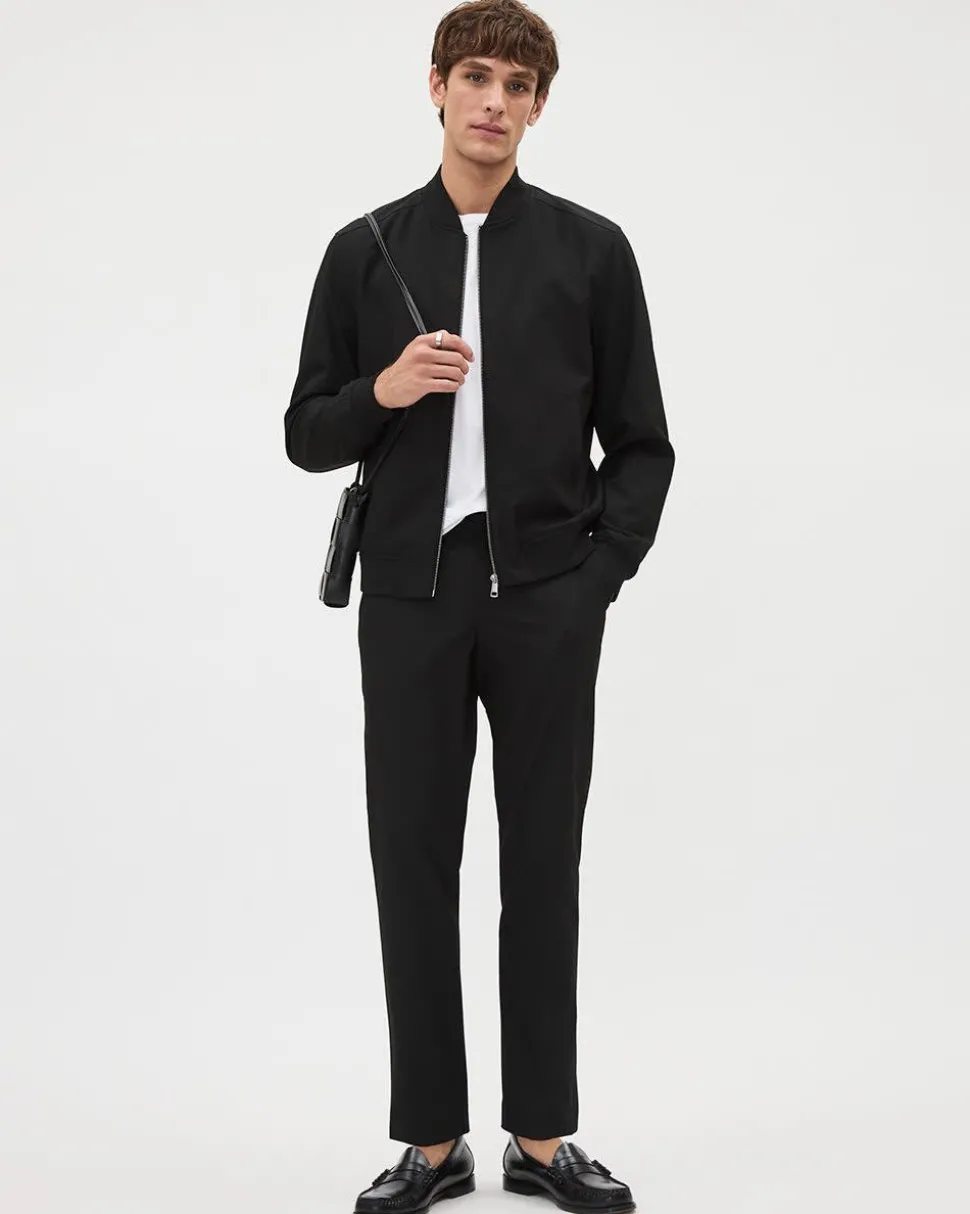 Black City Bomber Jacket