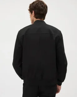 Black City Bomber Jacket