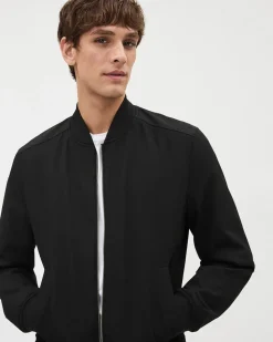 Black City Bomber Jacket