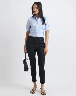 Black High-Rise Natalie Jegging