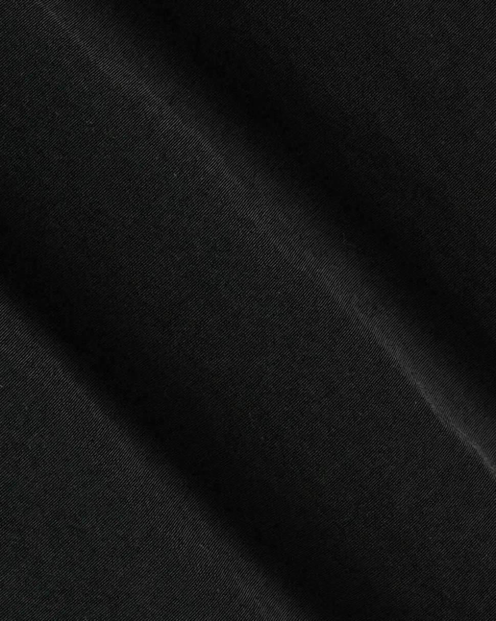 Black Nylon Bomber Jacket