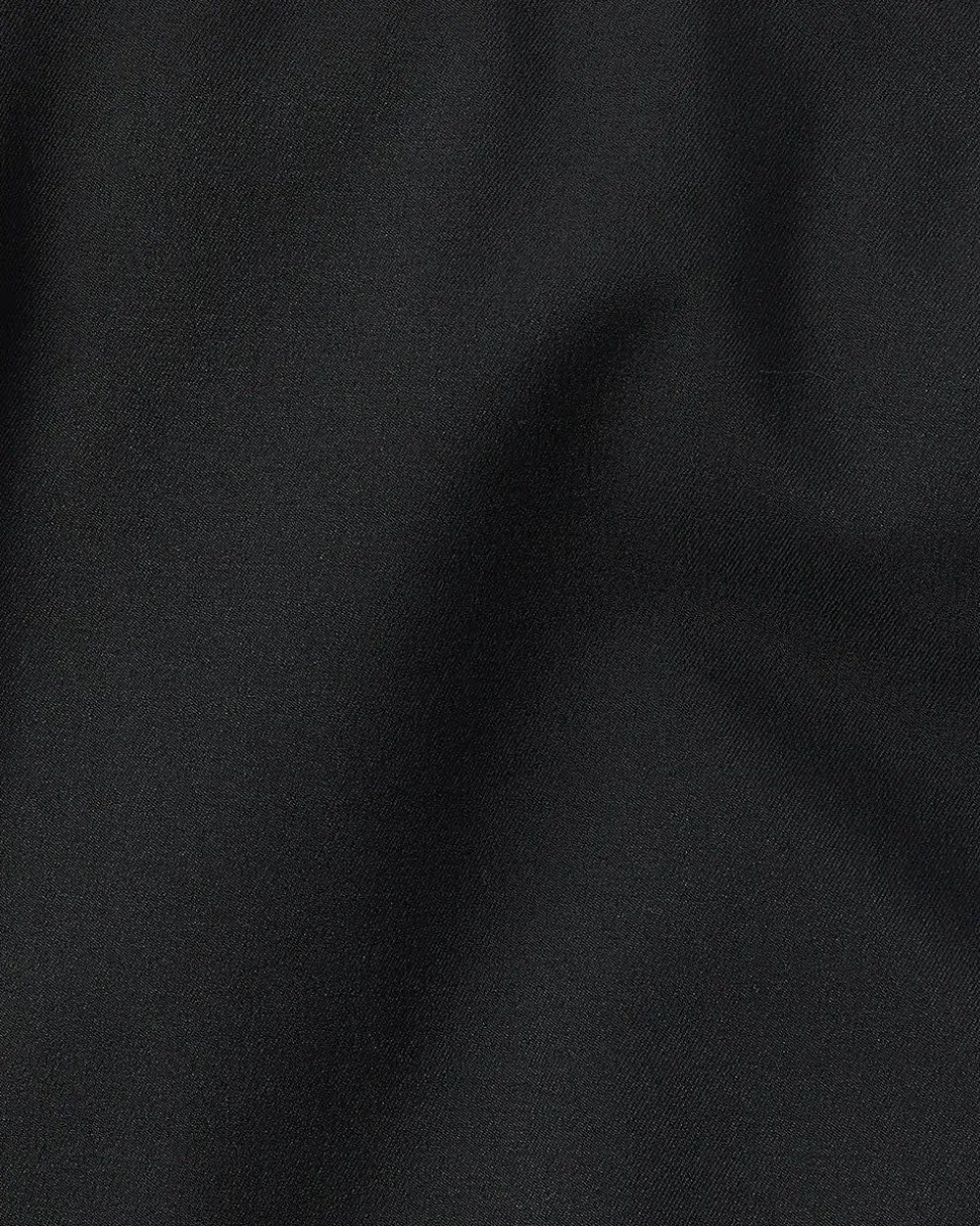 Black Slim Fit E-Tech Suit Pant