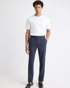 Black Slim-Fit Essential Pant