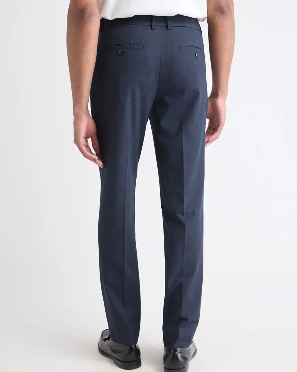 Black Slim-Fit Essential Pant
