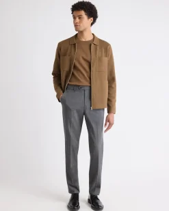 Black Slim-Fit Essential Pant
