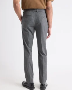 Black Slim-Fit Essential Pant