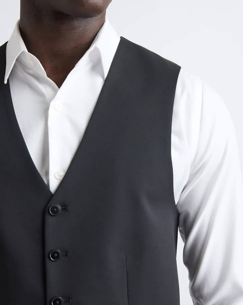 Black Suit Vest