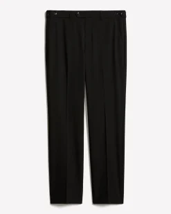 Black Tailored-Fit Essential Pant