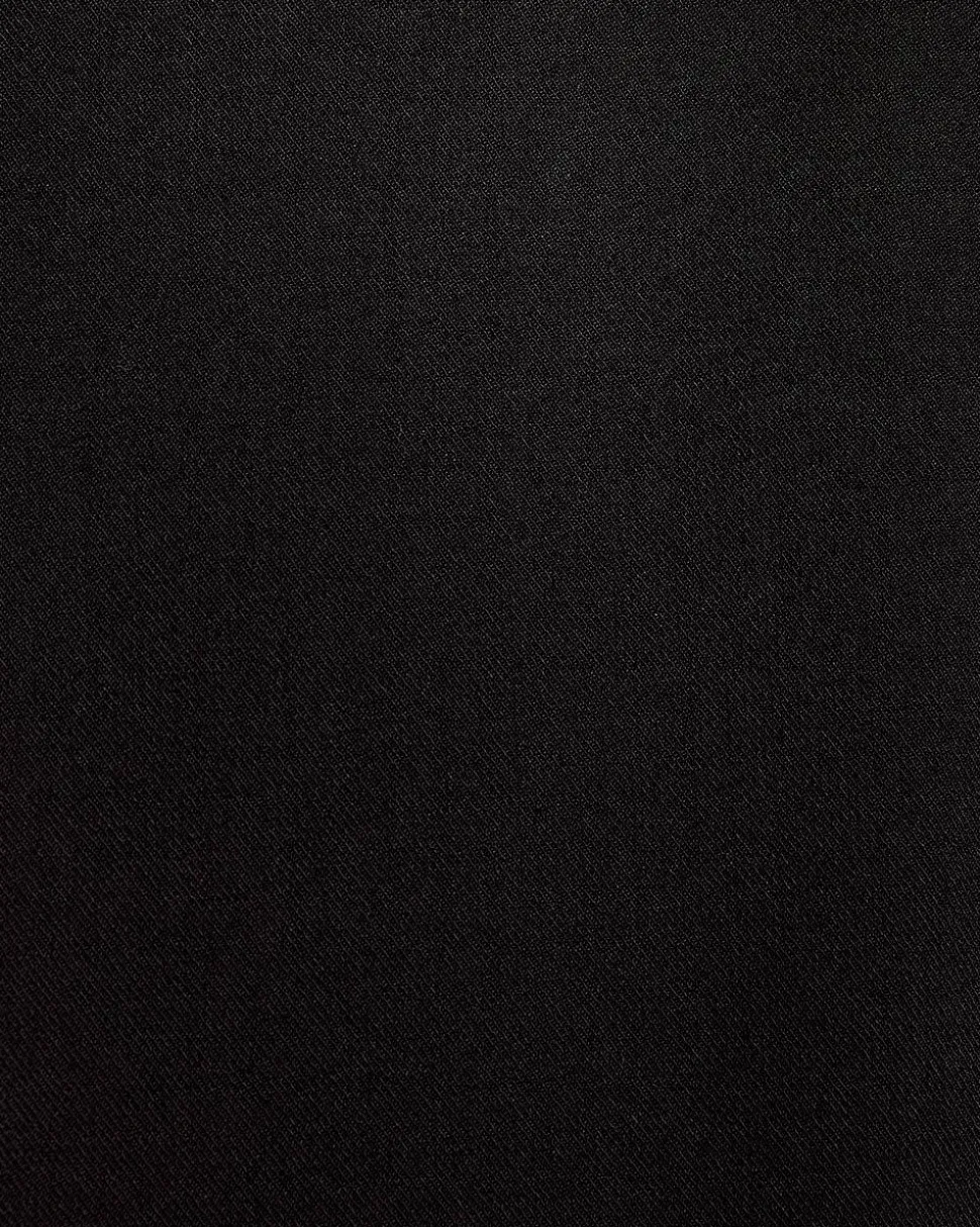 Black Tailored-Fit Essential Pant