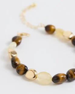 Bracelet with Semi-Precious Stones