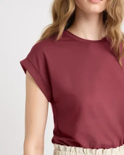 Classic-Fit Extended-Sleeve Crew-Neck Tee