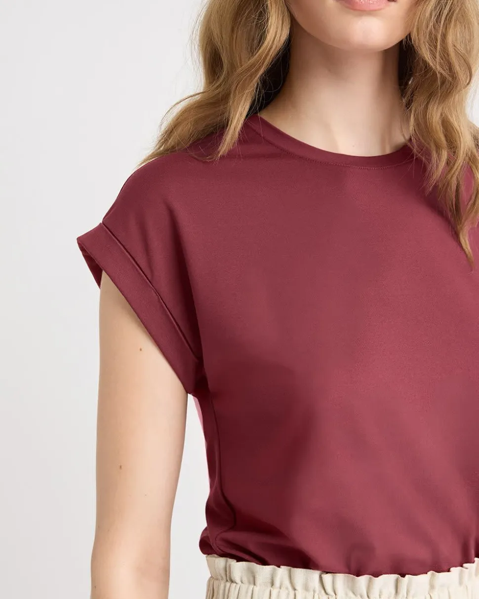 Classic-Fit Extended-Sleeve Crew-Neck Tee