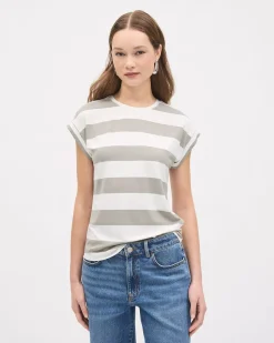 Classic-Fit Extended-Sleeve Crew-Neck Tee