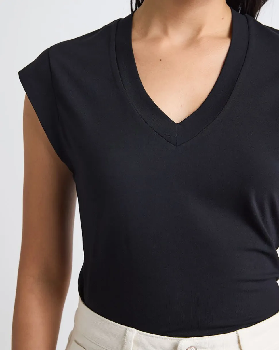 Classic-Fit Short-Sleeve V-Neck T-Shirt
