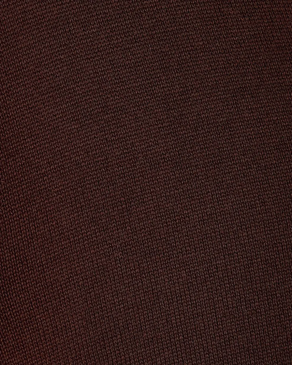 Cotton Short-Sleeve Polo with Johnny Collar
