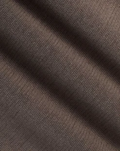 Cotton Short-Sleeve Polo with Johnny Collar