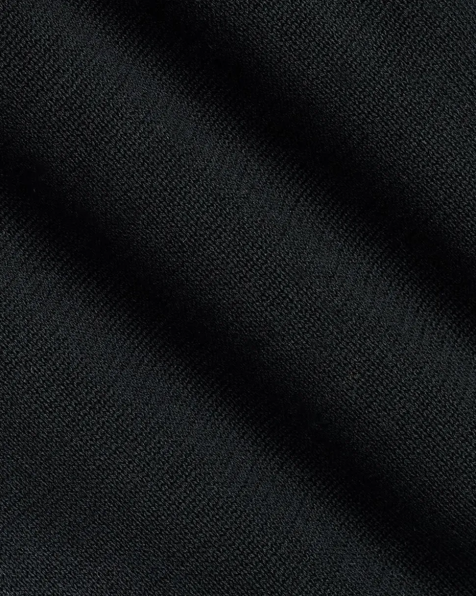 Cotton Short-Sleeve Polo with Johnny Collar