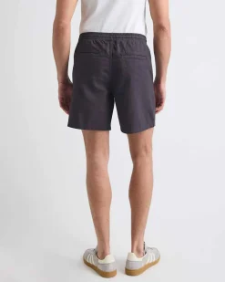 Cotton-Blend Short with Elastic Waistband