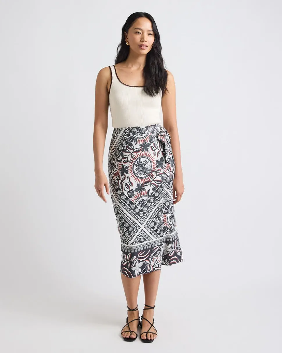 Crew-Neck Ribbed Bodycon Tank