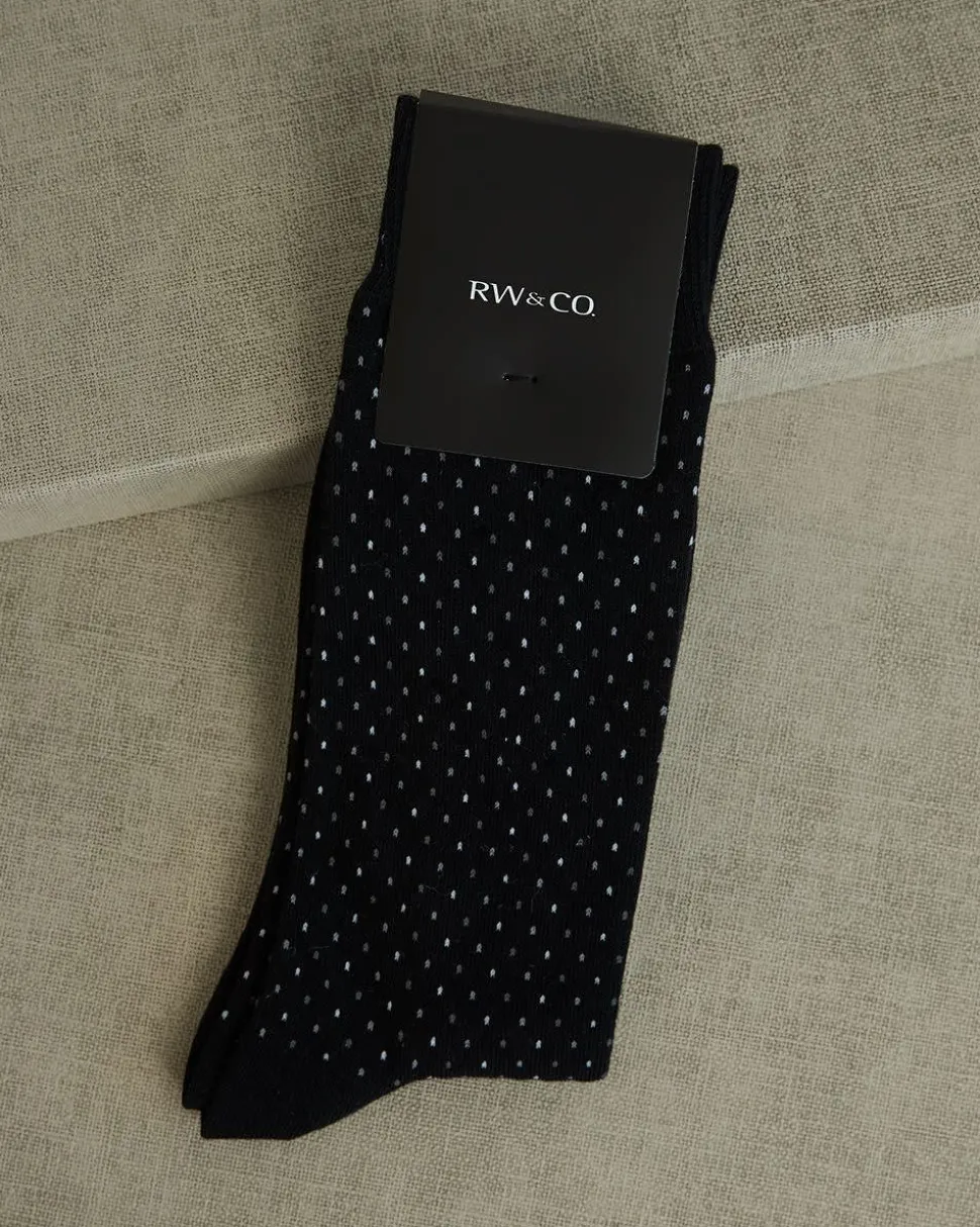 Dotted Dress Socks