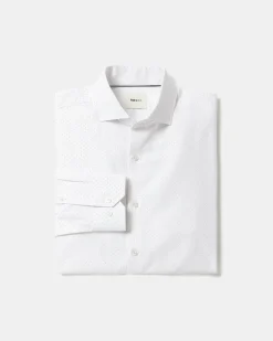 Dotted Regular-Fit Dress Shirt