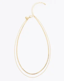 Double-Chain Necklace