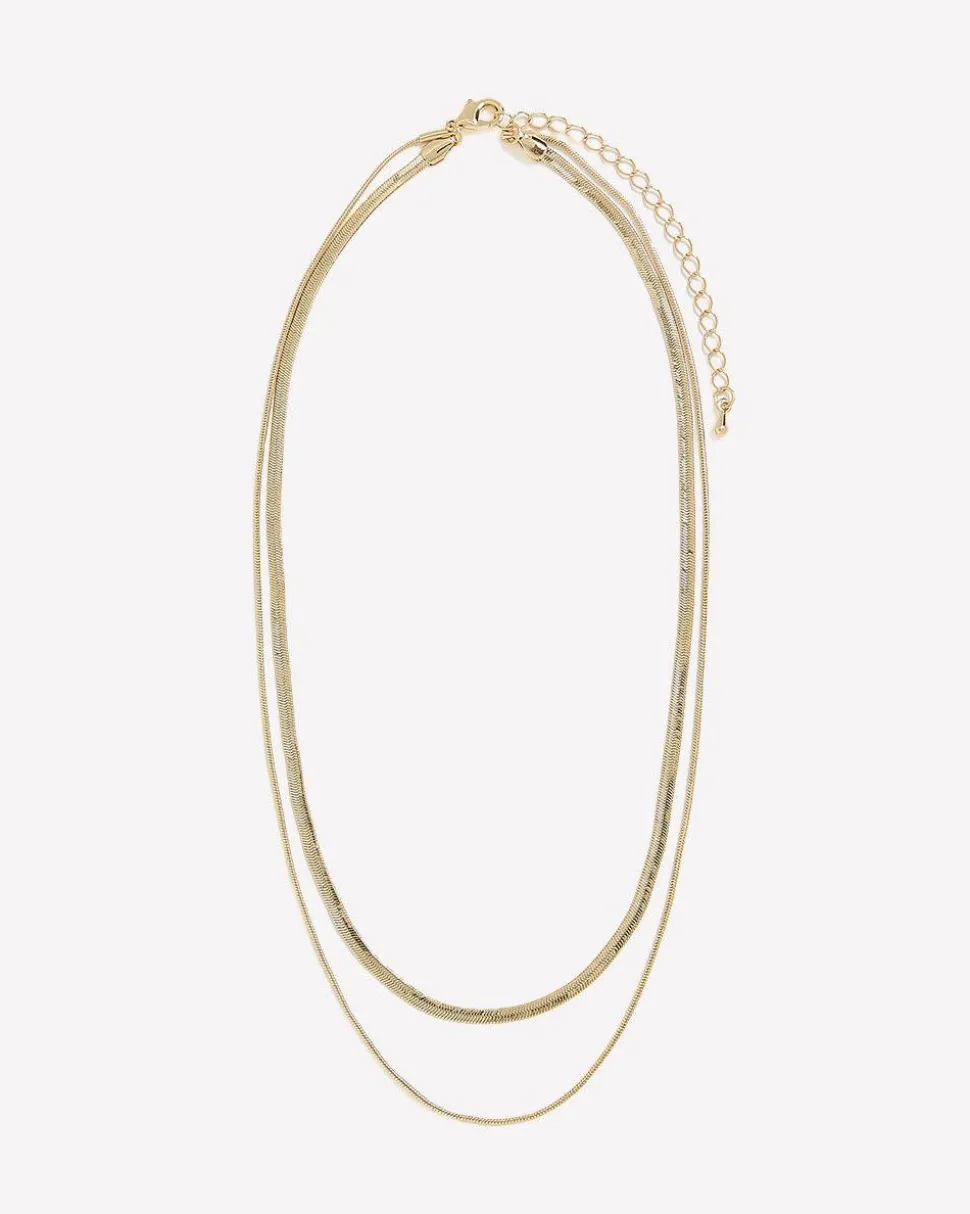 Double-Snake-Chain Necklace