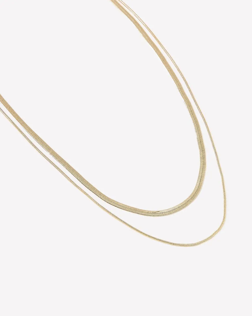 Double-Snake-Chain Necklace