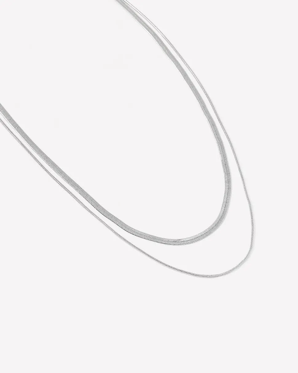 Double-Snake-Chain Necklace