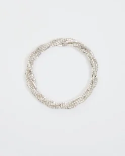Elastic Bracelet with Rhinestones