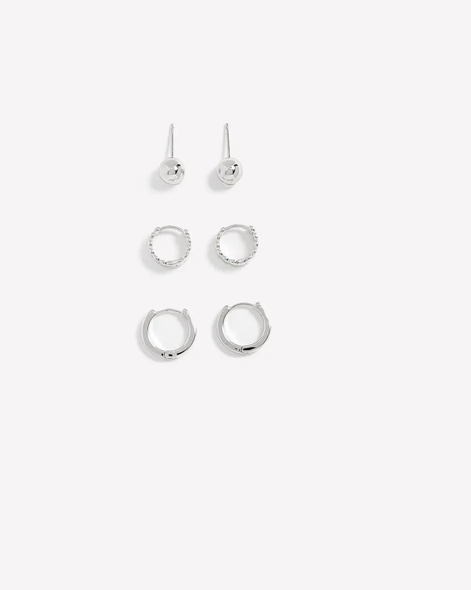 Essential Earrings - 3 Pairs