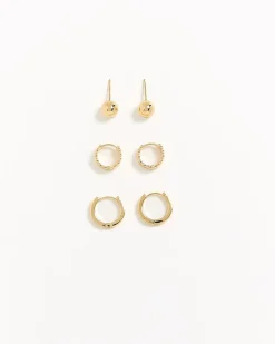 Essential Earrings - 3 Pairs
