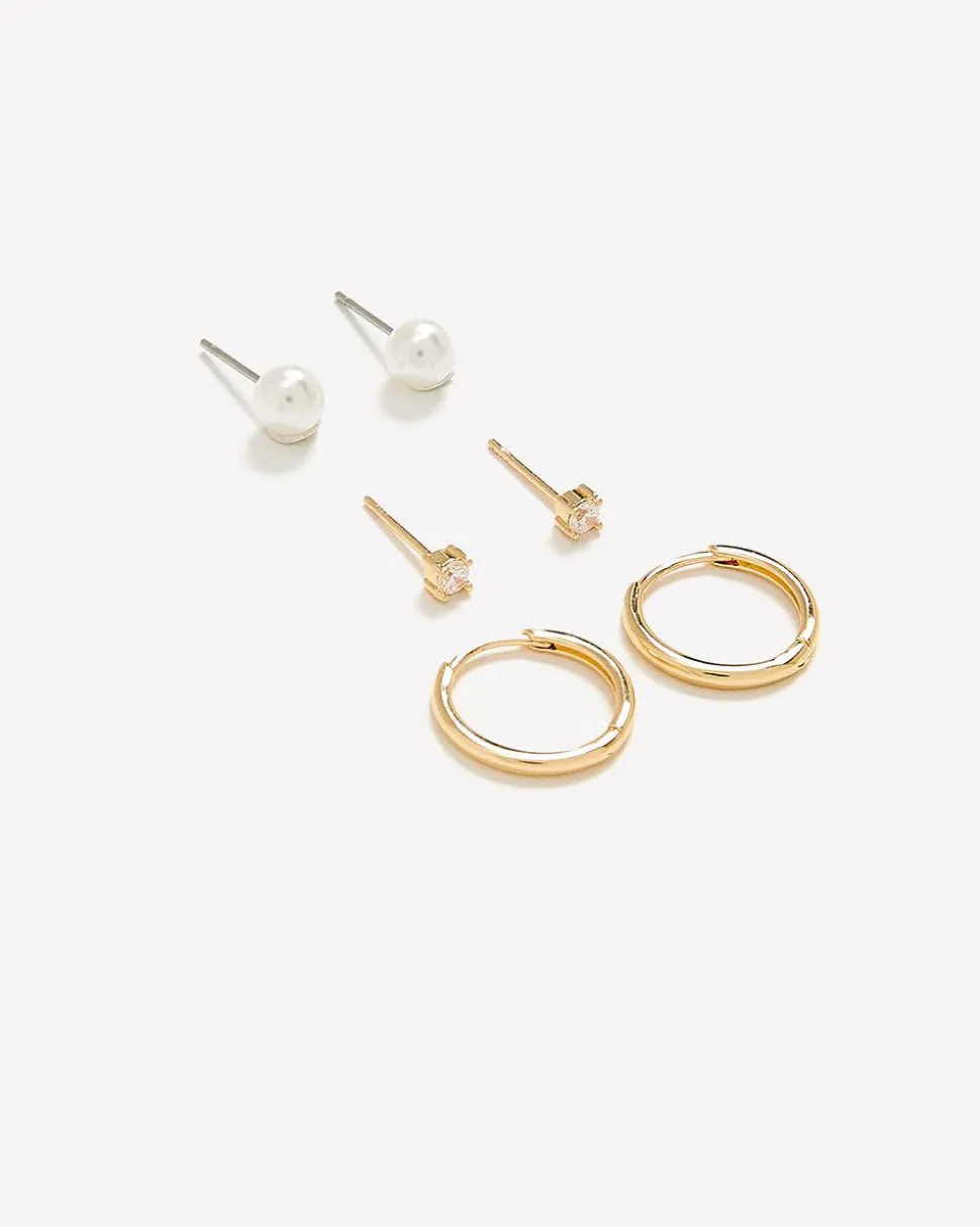 Essential Earrings - 3 Pairs