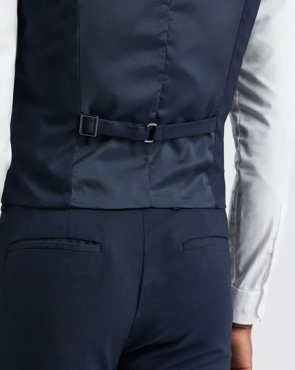 Essential Navy Suit Vest