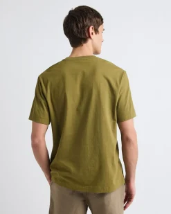 Essential Short-Sleeve Crew-Neck Tee with Pocket