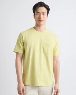 Essential Short-Sleeve Crew-Neck Tee with Pocket