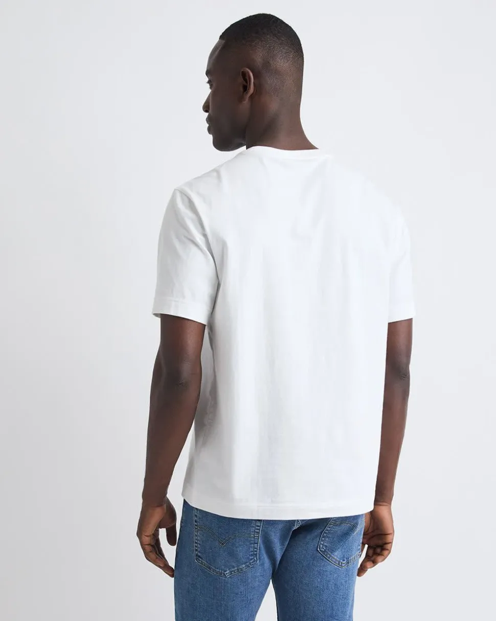 Essential Short-Sleeve Crew-Neck Tee with Pocket