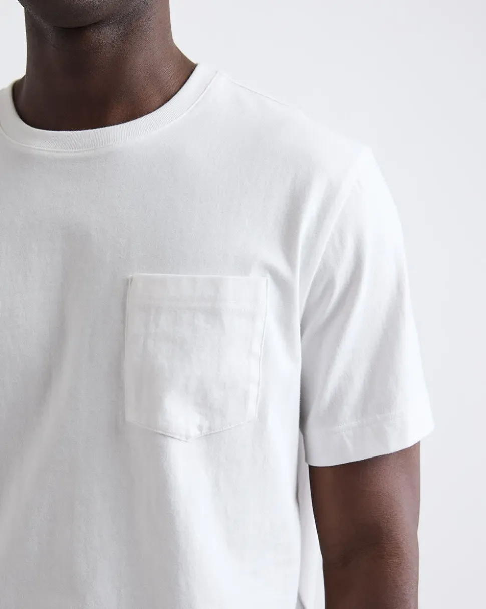 Essential Short-Sleeve Crew-Neck Tee with Pocket