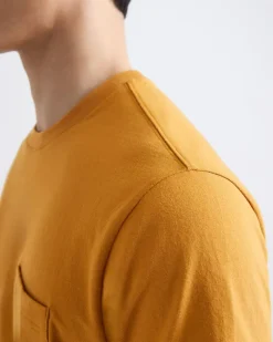 Essential Short-Sleeve Crew-Neck Tee with Pocket