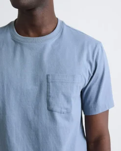 Essential Short-Sleeve Crew-Neck Tee with Pocket