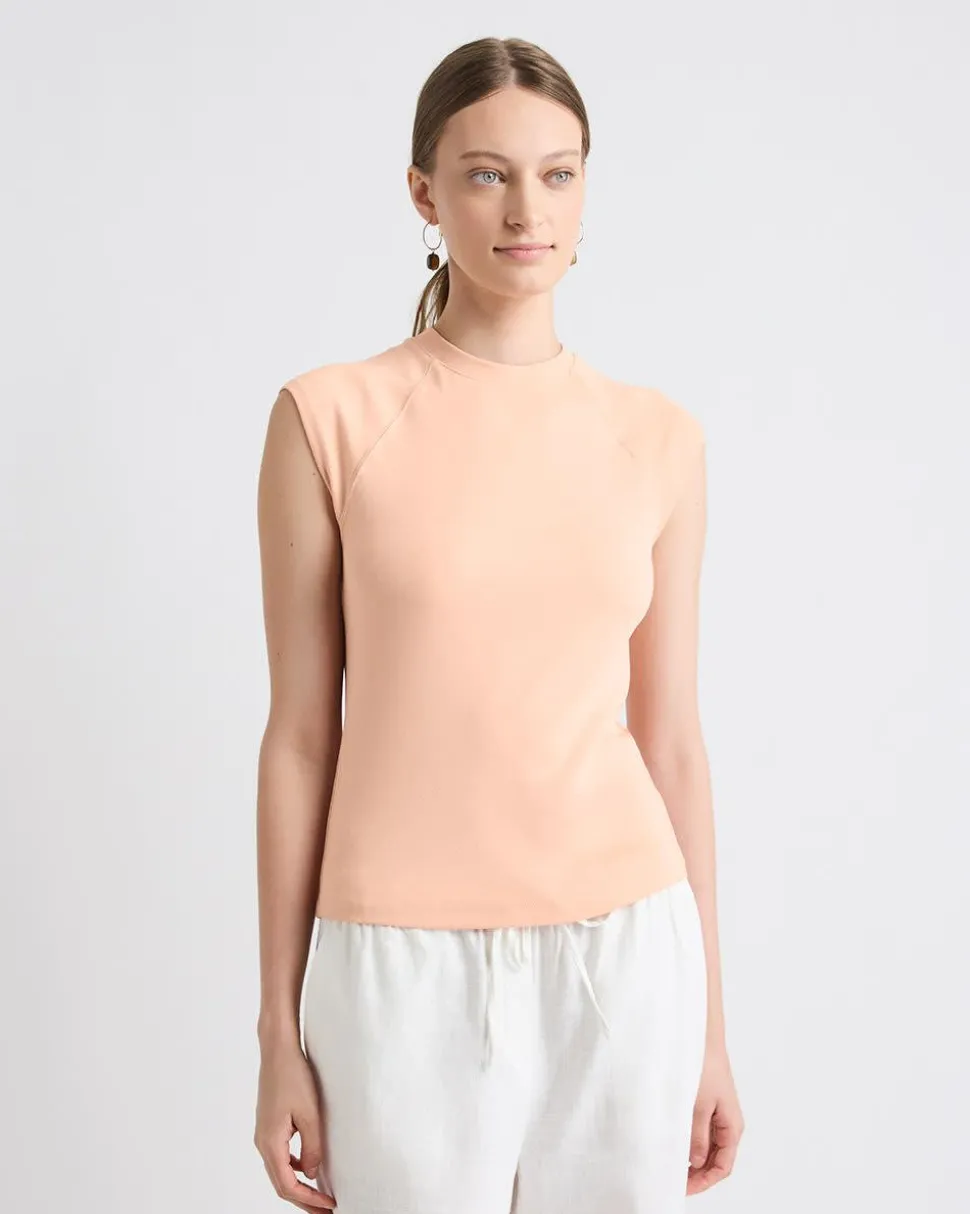 Extended-Sleeve Crew-Neck Tee