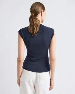 Extended-Sleeve Crew-Neck Tee