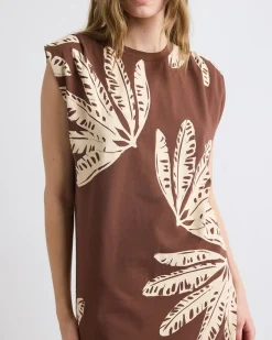 Extended-Sleeve Dress with Removable Belt