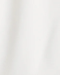 Extended-Sleeve Top with Crossover Draped Mock Neckline