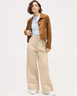 Faux Suede Jacket