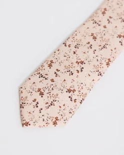Floral Skinny Tie
