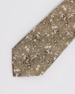 Floral Skinny Tie