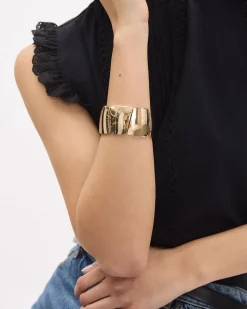 Golden Elastic Bracelet