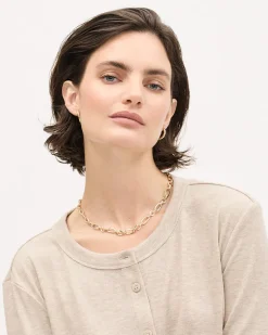 Golden Link Necklace